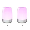 Lampy stołowe Wake-Up Night Light Symulacja Sterowanie dotykowe Ciepła lampka nocna do sypialni Lampki nocne RGB Tryb drzemki