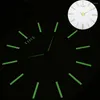 Väggklockor Lysande Stor klocka Horloge 3D DIY Akryl Spegelklistermärken Kvarts Modern Mute Vardagsrumsdekoration