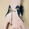 Связанные браслеты осенние и зимние продукты Mink Hair Retro Crystal Bracelet Bracelet Ring Кольцо кольцо все в одном сети аксессуары по внешней торговле