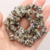 Pärlor Natursten Oregelbundet formad prickig grus Lös pärlstav för smyckestillverkning DIY Armband Halsband Tillbehör