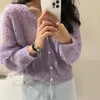 Sweaters Cardigan Women Hollow Out 5 Colors Cropped Summer Breathable Casual Solid Soft Ulzzang Female Allmatch Hot Sale Loose Chic Ins