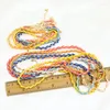 Collana Orecchini Set 3 Set Mix Colors Wire Wrap Filo E Braccialetti Fashion Jeweley Accessories 90150