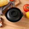 Skålar Mikrovågsugn Nudelskål Soppa med lock täckt Design för uppvärmning bekvämlighet Inte lätt att bränna kokande