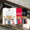 Limited edition designer t shirt of 2023 rabbit year new couples tees street wear summer fashion shirt splash-ink letter print design couple short sleeves#03 3XL