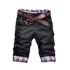 Homme Short Chino Bermuda Travail Plaine Business Quotidien Mélange de Coton Mode Simple Noir Bleu Roi M-3XL