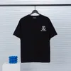 BLCG LENCIA 2023 Summer New 250g 100% Cotton T-shirt Men High Quality Print Color Sleeve Drop Tshirts Oversize Tops 202314