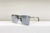 Fashion Lou top cool lunettes de soleil New L letter metal INS style Z1700U box évider mode personnalisée avec original