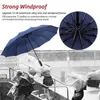 Parapluies automatiques résistants au vent pour hommes et femmes, grands parapluies de pluie, cadeau d'affaires Portable
