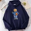 Felpe con cappuccio da uomo Golden Retriever Giocatore di basket Felpa con cappuccio da uomo Moda Tuta casual Confortevole Streetwear all'aperto Designer all-match