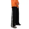 Spodnie męskie Spodnie do koszykówki Sportowe rozciągliwe Luźne spodnie dresowe o pełnej długości Odporne na zużycie męskie ubrania