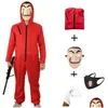 Autres fournitures de fête Saador Dali Cosplay La Casa De Papel Costume Enfant Adt Homme Femme Halloween Y0827 Drop Delivery Home Ga Dhzrk