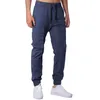 Men's Pants Drop Fashion Sport Jogger Casual Solid Color Pockets Waist Drawstring Ankle Tied Skinny Work Cargo