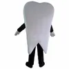 Halloween Professinal Tooth Dentist Mascot Costumes Personaggio dei cartoni animati Outfit Suit Xmas Outdoor Party Outfit Adult Size Abbigliamento pubblicitario promozionale