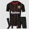 23 24 Maillot RC Lens Soccer Courseys Kid Kit Sainte Football Derts de Foot Home Away Training 2023 2024 Player Person