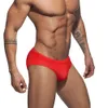 Mannen Badmode Effen Kleur Zwemslips Europa Amerika Mode Sexy Lage Taille Zwemshorts Zomer Strand Surf Sneldrogende Bikini's 230707