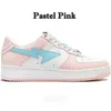 High quality designer shoes Casual shoes Formal shoes Men women Casual shoes orange Light pink Ocean color sneakers lace up trainers wholesale