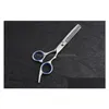 Hair Scissors 5Pcs/Set Hairdressing Tools 6.0 Inches Barber Kits Clipper Razor Styling Cutting Tool Combination Drop Delivery Product Dhnkk