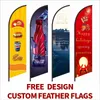 Banner Flags Beach Feather Flag Graphic Printing Printing Banner Free Design Design Properation Decoration Decoration 230707