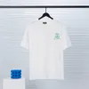 BLCG LENCIA 2023 lato nowy 250g 100% tkanina bawełniana T-shirt mężczyźni wysokiej jakości nadruk kolorowy spadek rękaw luźne koszulki topy typu oversize 202311