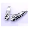 Coupe-ongles En Acier Inoxydable Diagonal Clipper Toe Manucure Beauté Outil Cuticule Nipper Cutter Pédicure Ciseaux Drop Delivery Health Dhhgk