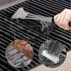 BBQ Grills Mosodo BBQ Grillbürste Reinigungsschaber Grillreiniger Drahtbürsten Edelstahlwerkzeuge für alle Grillarten Grillzubehör 230707