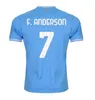 23 24 SSラツィオホームサッカージャージ2023 2024 Immobile Luis Alberto Sergej J.Correa Acerbi Badelj Lucas Lazzari Zaccagni Football Shirts Men Kidキット