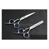 Hair Scissors 5Pcs/Set Hairdressing Tools 6.0 Inches Barber Kits Clipper Razor Styling Cutting Tool Combination Drop Delivery Product Dhnkk