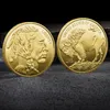 Sztuka i rzemiosło Złota moneta American Bison