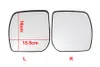 For Subaru Forester 2008-2010 Car Accessories Exteriors Part Side Reflective Lens Rearview Mirror Glass Lenses with Heating