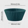 Baking Moulds 12/20 Pcs Silicone Cake Mold Round Shaped Muffin Cupcake Molds Kitchen Cooking Bakeware Maker DIY Decorating Tools