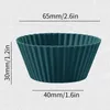 Bakvormen 12/20 Pcs Siliconen Cakevorm Ronde Muffin Cupcake Mallen Keuken Koken Bakvormen Maker Diy Decorating Gereedschap