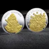 Konst och hantverk Säkerhetsjubileumsmedalj Metall Guld och silver 3D Relief Jubileumsmedalj