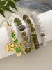 Bedelarmbanden Kymyad Beads Stone For Women Love You Coin Tassel Wing Women's Ocean Vacation Jewelry Woman