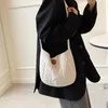 イブニングバッグヴィンテージニット編み込みショルダーショッピング女性 2023 トレンド韓国ファッションソフトトートバッグ大容量かぎ針編みハンドバッグ