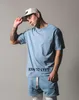 Vesten Zomer Nieuwe Herenmode Trend Oversized T-shirts Gymshirts Sport Basketbalshirts met korte mouwen Streetwear T-shirts voor heren