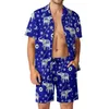 Tute da uomo Elefante vintage Set da uomo Pantaloncini casual con animali etnici Camicia da spiaggia di tendenza estiva Design a maniche corte Oversize