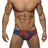 Mannen Badmode Woord Afdrukken Sexy Zomer Badpak Slips Lage Taille Badpak Mode Korte Sport Homme Swim Beach Wear 230707