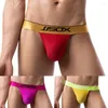Onderbroek 2023 Heren Bikini Mesh Comfortabele Boyshort Slips Glijdt Hoge Cut Lage Taille Badmode Sexy Elastische Ondergoed Panty