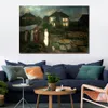 Modern Abstract Canvas Art Der Sturm Edvard Munch Handmade Oil Painting Contemporary Wall Decor