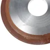 Processori 1 pz Sostituzione 125mm Un Lato Conico Pianura Resina Diamantata Lama Mola T25 Nave di Goccia