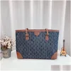 Bag Organizer 2022 Women Designer Tote Handbag Wallet Purse Shoder Crossbody Luxury Fashion Large Capacity Shop Computer Drop Delive Dhdrf