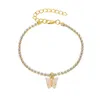 Bracelets de cheville 4 pièces bohême mode Simple papillon Bracelet femmes métal étoile lune pied Chian plage bijoux accessoires