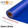 Raamfolie HTVRONT 12"X20ft/30x600cm Heat Transfer Vinyl Roll voor T-shirt Garment Craft Heat Press DIY HTV Film voor het afdrukken van kleding Cricut 230707