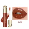 Lip Gloss Jelly Mirror Oil 6 Colors Crystal Moisturizing Water Light Plumping Durating Sexy Red Tint Lips Makeup Cosmetic