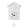 Wall Clocks 3Colors Modern Plastic Bird Cuckoo Design Quartz Hanging Clock Timer For Home Office Decoration H1230 Drop Delivery Garde Dhlgh