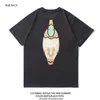 Oversize HUMAN MADE T-shirts Hommes Femmes Bonne Qualité Slub Cotton Top Tees Streetwear Hip Hop Tee À Manches Courtes