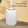 Humidifiers Electric 330ml Portable Mini Air Humidifier USB Ultrasonic Cool Mist Air Oil Diffuser Romantic Color LED Lamp Air Humidifier