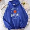 Męskie bluzy Brooklyn Ny Basketball Street Stars Team dla mężczyzn wspaniała bluza z okrągłym dekoltem Casual miękka góra Retro bluza z kapturem męska