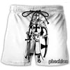 Männer Shorts Phechion Mode Männer/Frauen Ritter Templer 3D Druck Casual Neuheit Streetwear Männer Lose Sporting L90