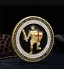 Medalha comemorativa de moeda virtual de cavaleiro local de artes e ofícios